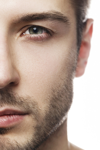 Cirugía de párpados blefaroplastia para hombre